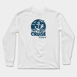 My First Cruise 2024 Long Sleeve T-Shirt